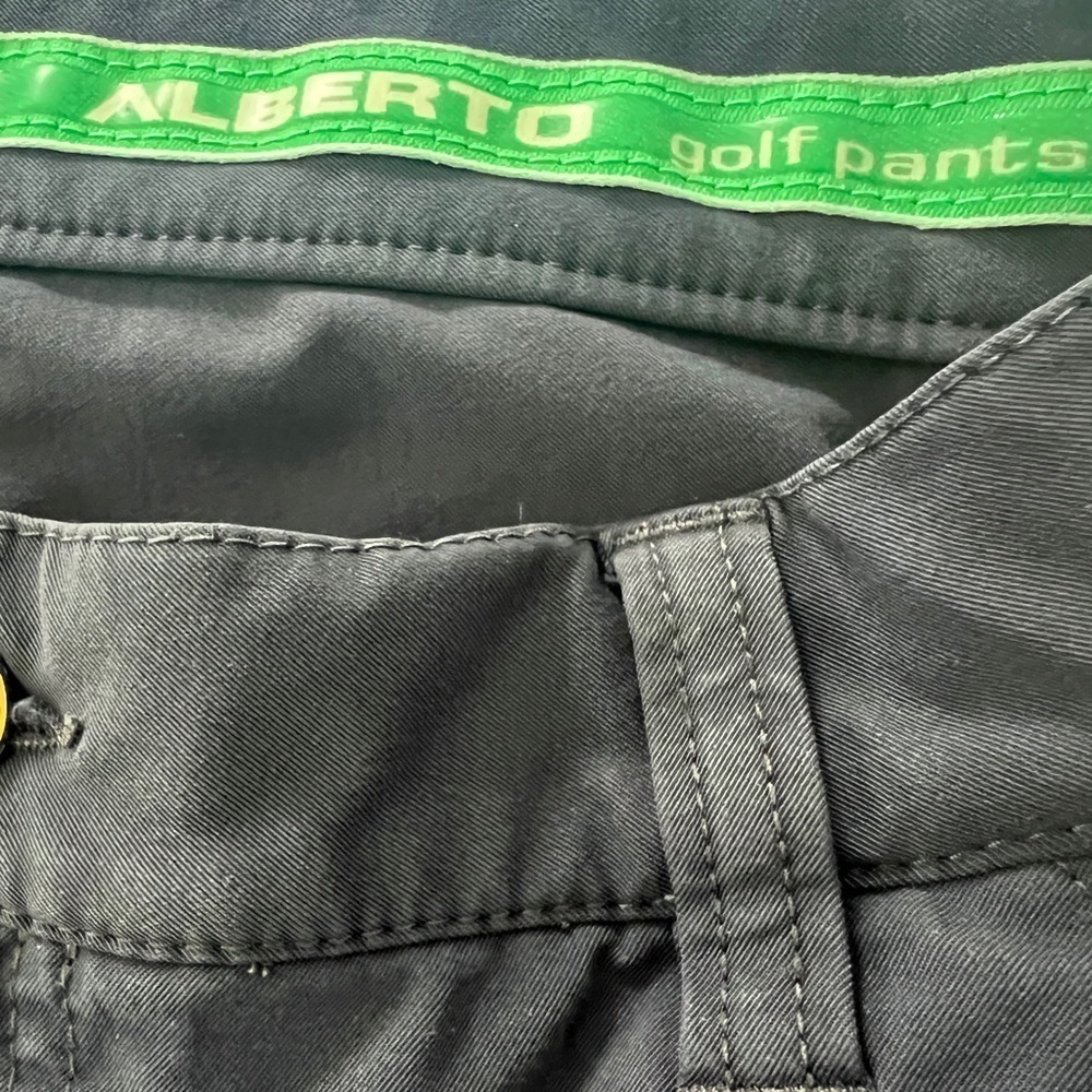 Alberto Golf Pants 3X Dry Cooler Pro Modern Fit Size 30X30 46 - Picture 6 of 10